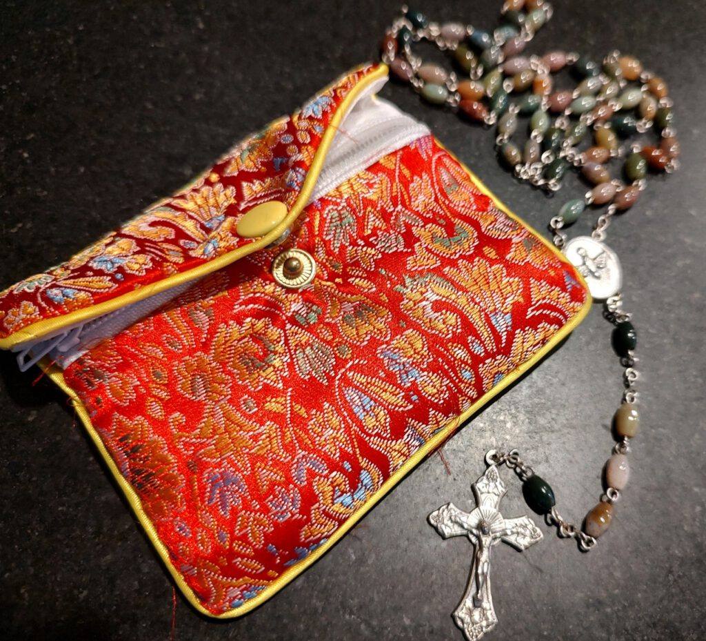 Rosary and Pouch